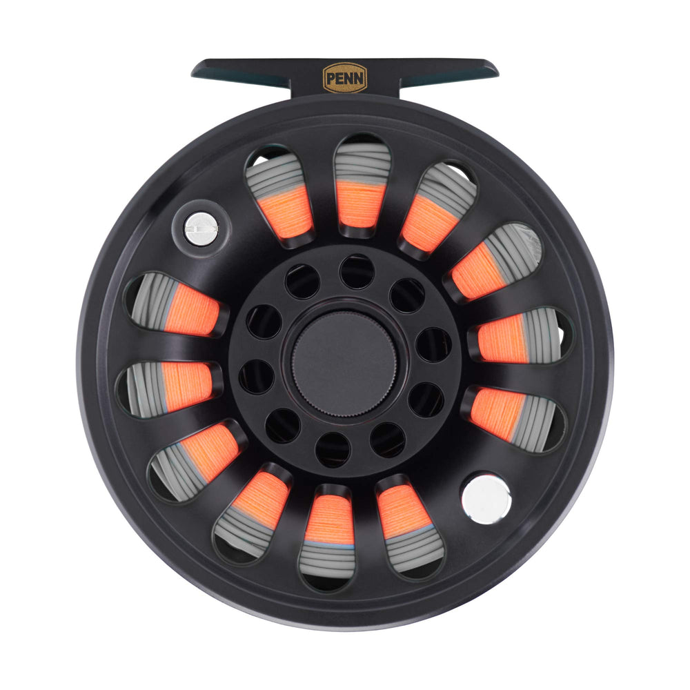 PENN BTLFLY8WT90 pre-spooled line with floating leader for quick setup.