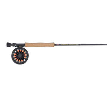 PENN BTLFLY8WT90 aluminium reel seat with carbon spacer for secure grip.