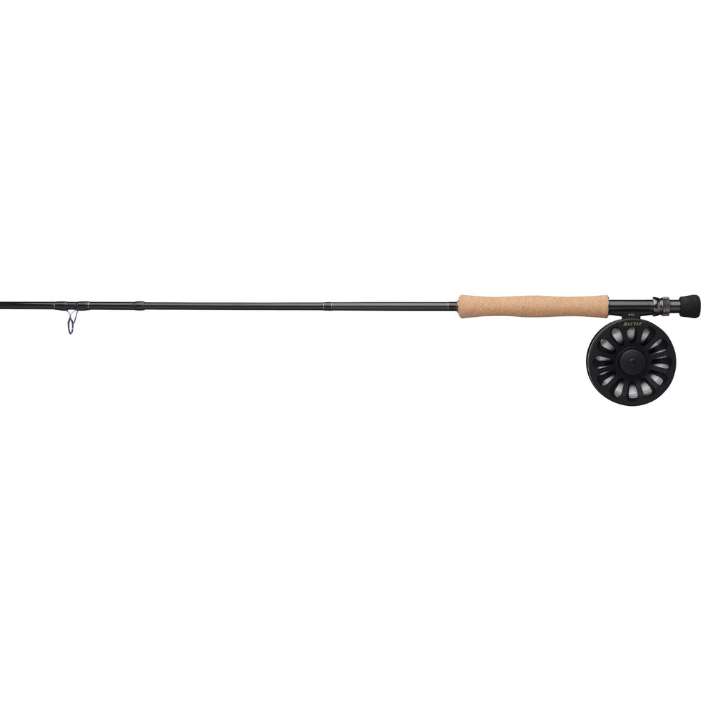 PENN BTLFLY8WT90 braided backing enhances line strength.