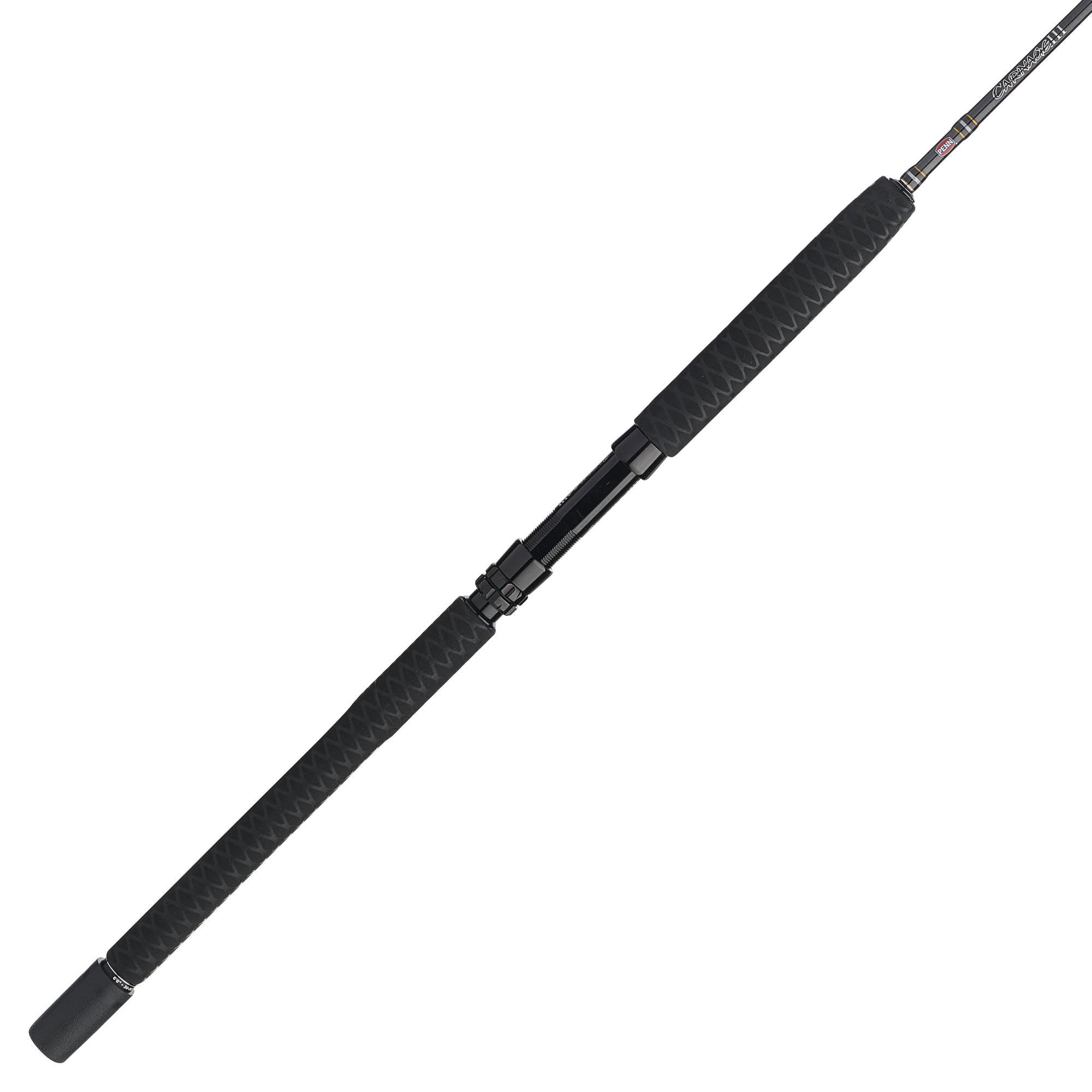 Penn Carnage III 7-foot length enables versatile boat-side casting and jigging tasks