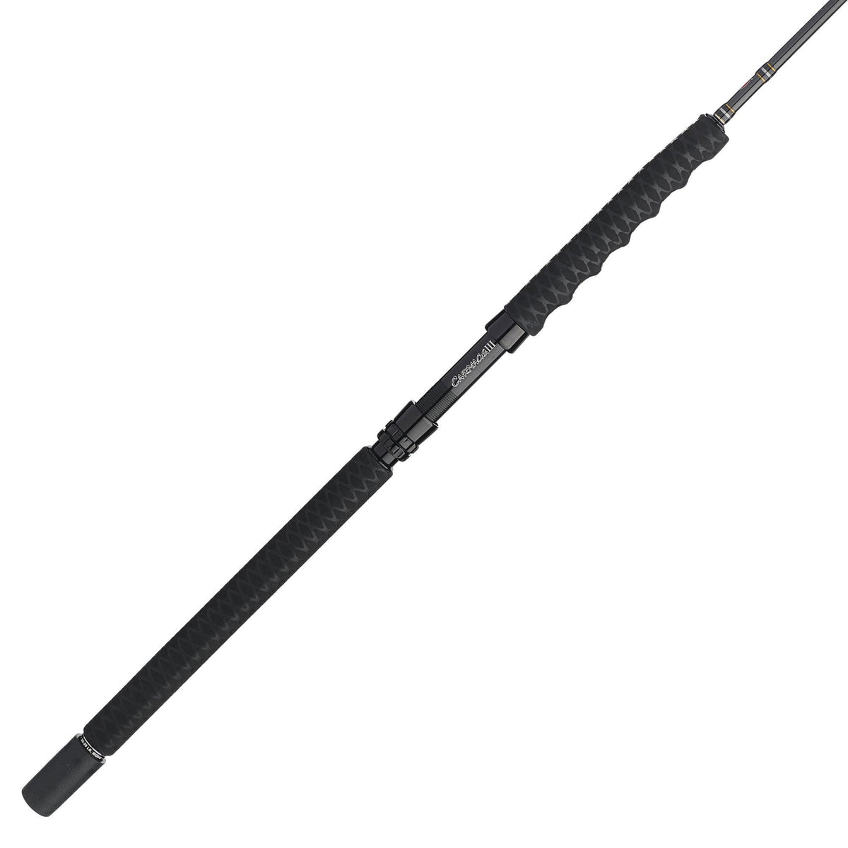 PENN Carnage III boat spinning rod in full 8ft layout for offshore jigging.