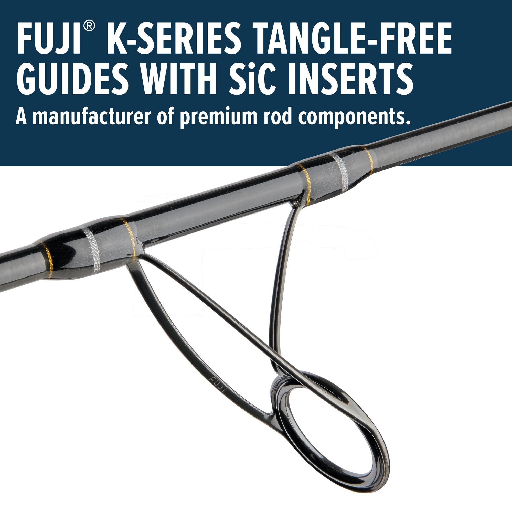 PENN Carnage III with Fuji K-series guides and SiC inserts for smooth casting