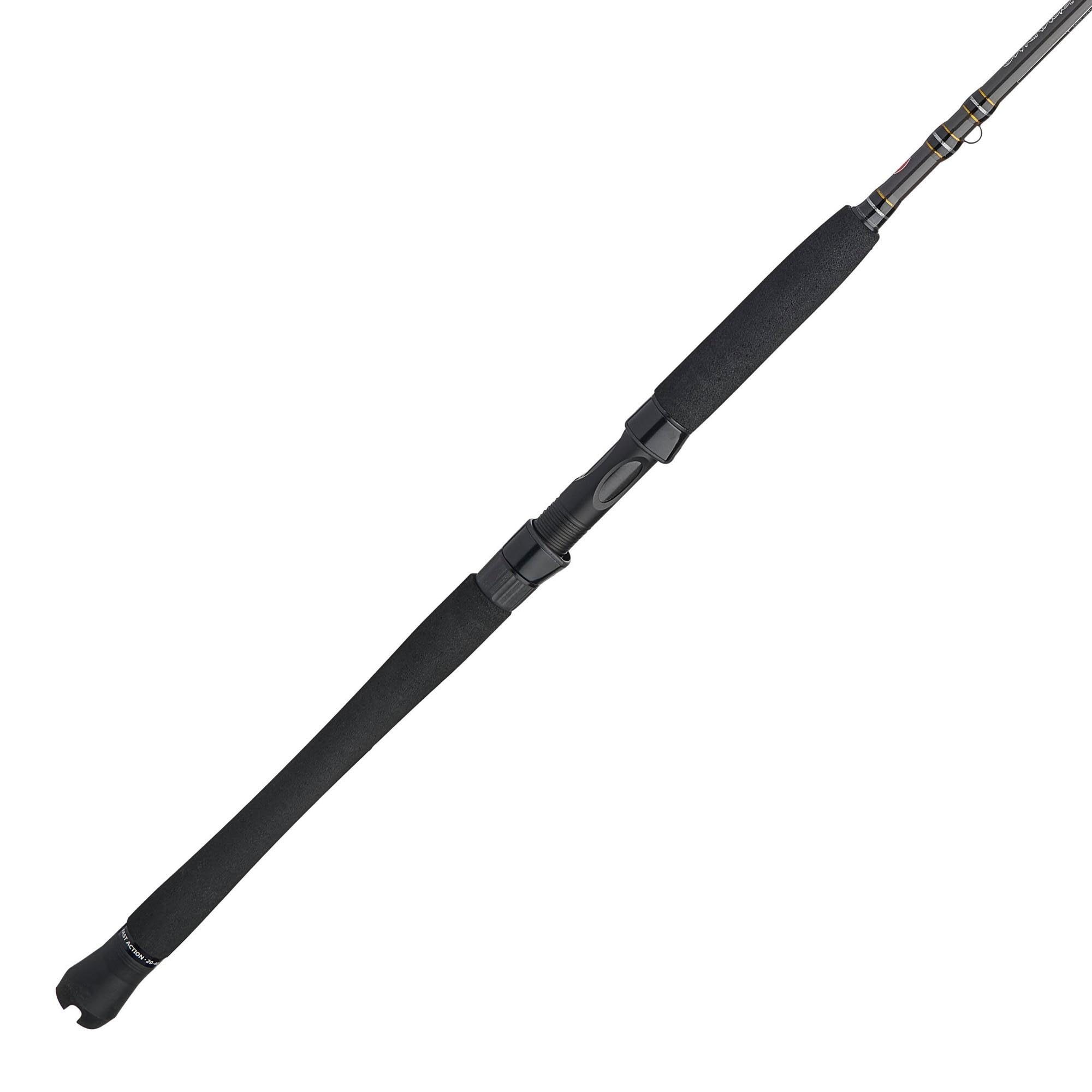 Penn Carnage III Inshore 7ft rod front view highlighting balanced casting feel