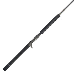 PENN Carnage III jig rod, front angle view highlighting slim SLS3 blank for heavy jigging