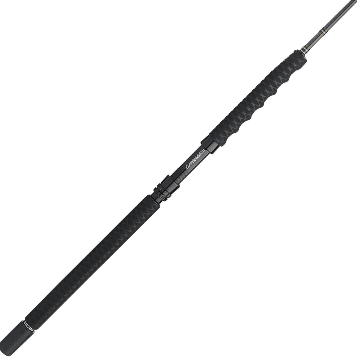 Penn Carnage III Jig Spinning Rod blank construction provides light weight and strength for jigging