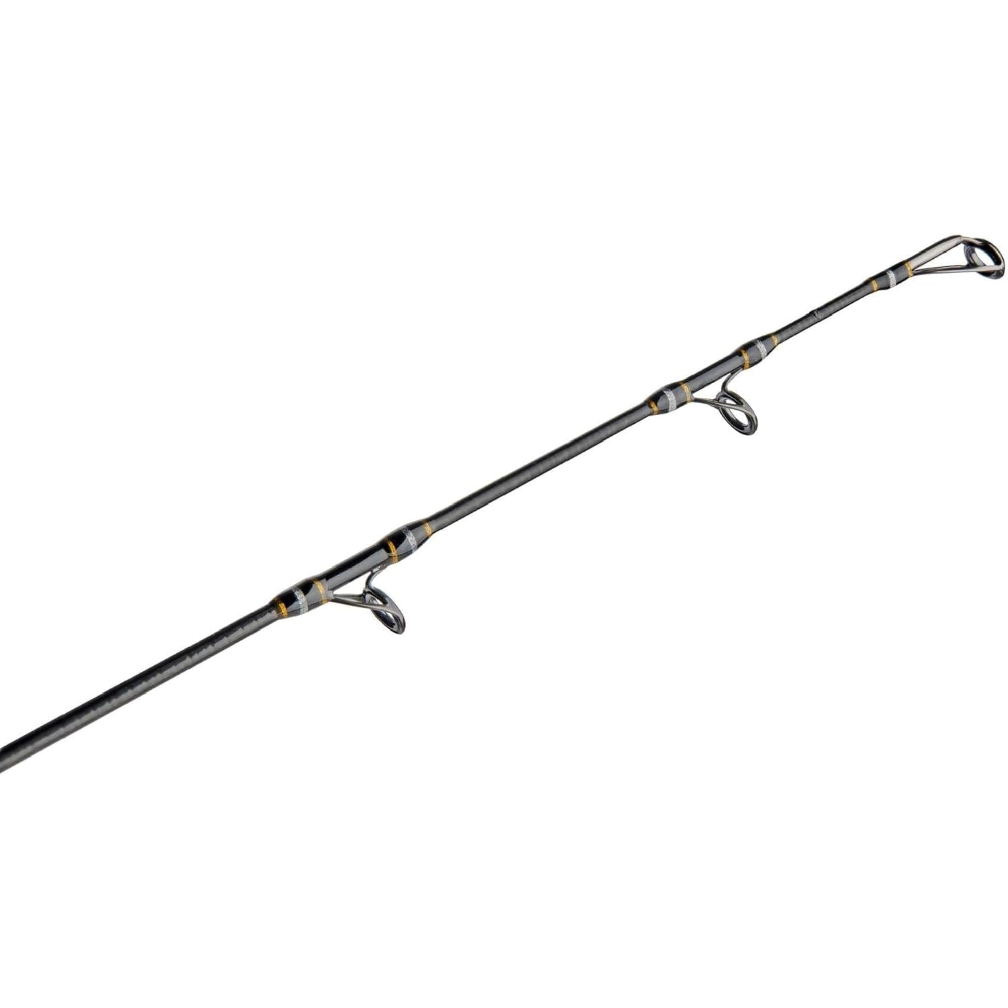 Penn Carnage III Jig Spinning Rod with rubber shrink-wrapped handles enhances all-day comfort in saltwater fishing
