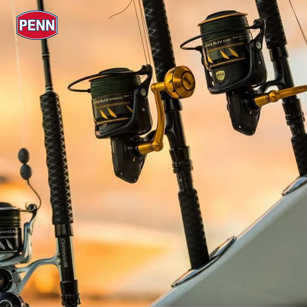 PENN Carnage III Sea-Guide reel seat offers durable, reliable grip