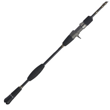 PENN Carnage III slow pitch rod, 6'8-inch, silver/black/gold finish for reliable casting and control.