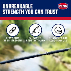 Penn Carnage III SLS3 blank structure emphasizes lightweight strength and sensitivity