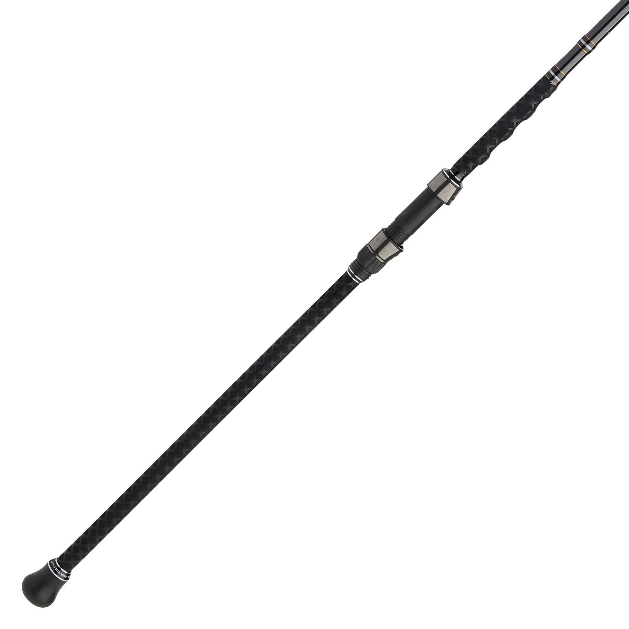 PENN Carnage III surf-spinning rod 10ft in action for surf fishing