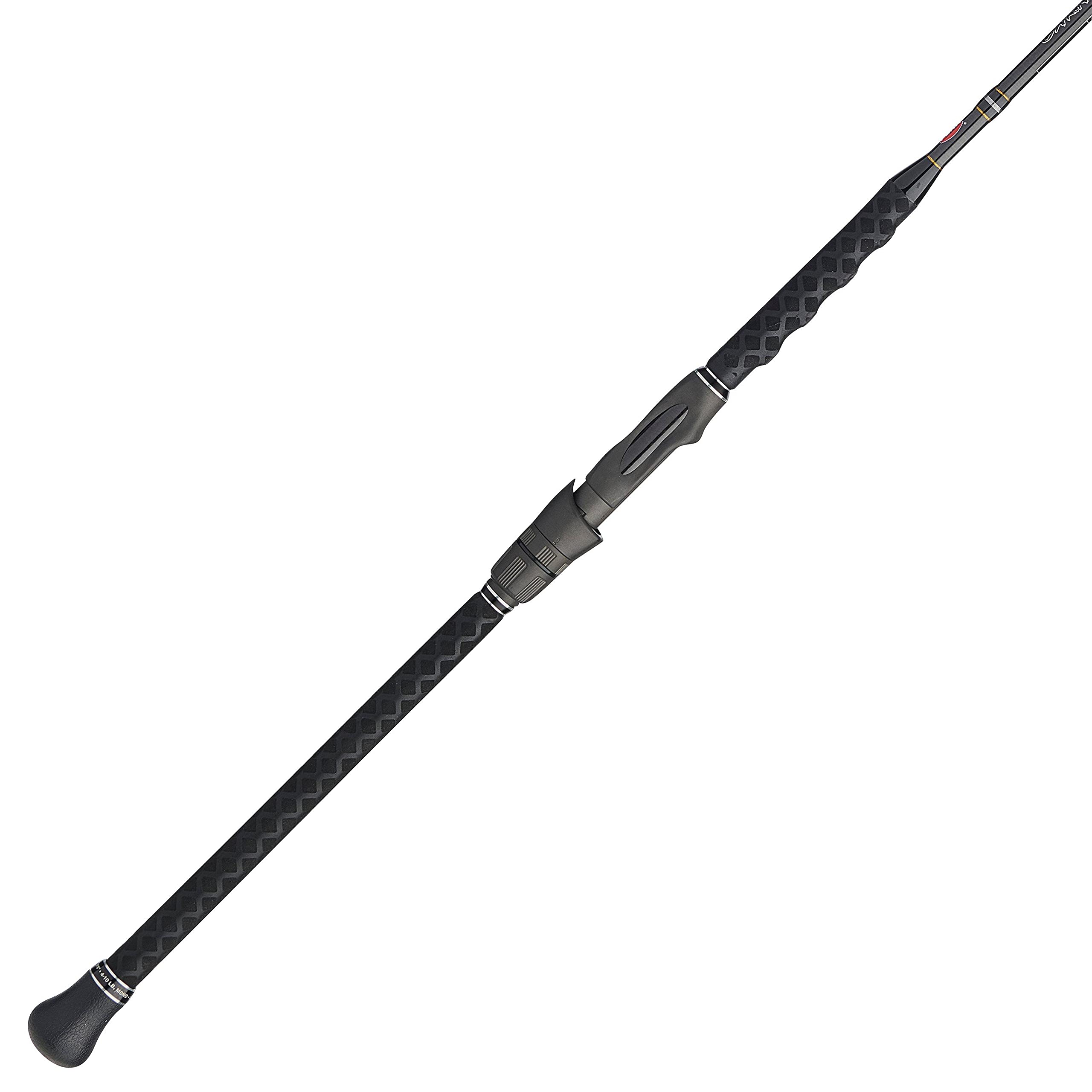 PENN Carnage III surf spinning rod shows long 8'6" design for nearshore action.
