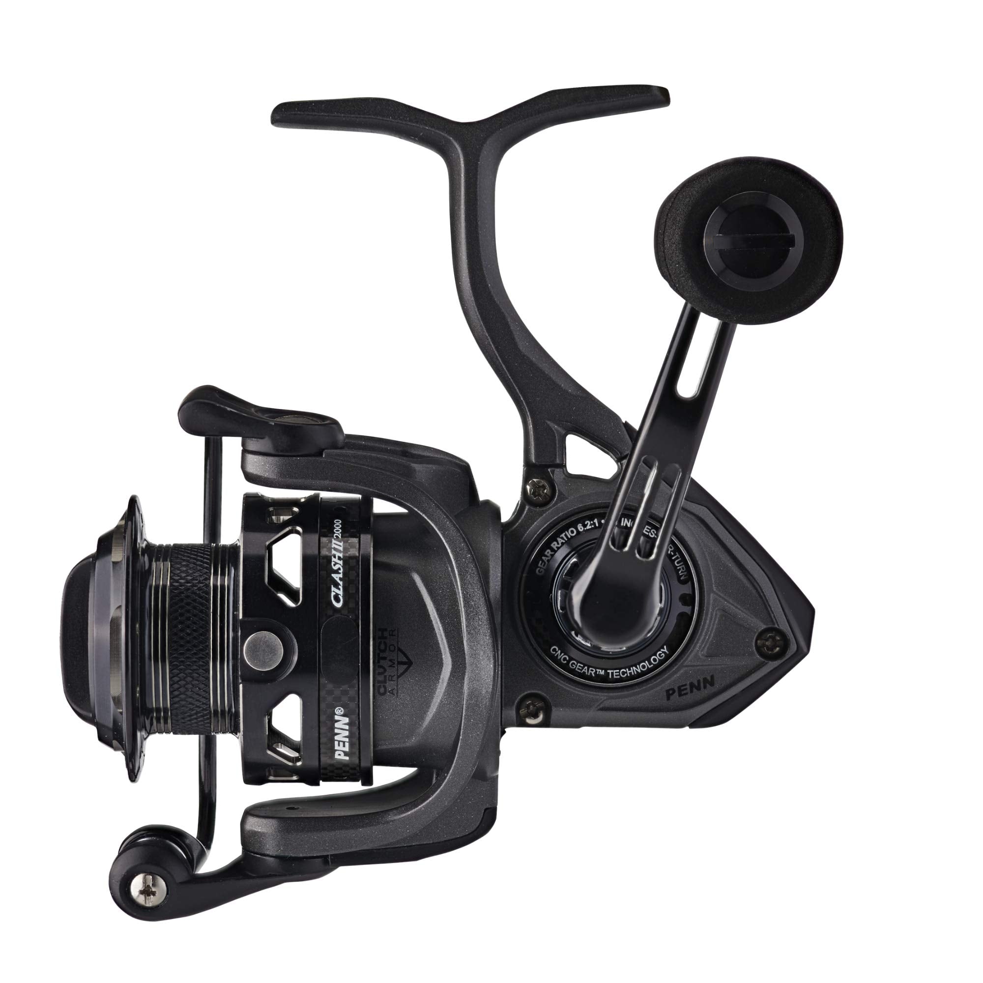 HT-100 carbon drag washers on PENN Clash II for smooth stopping power