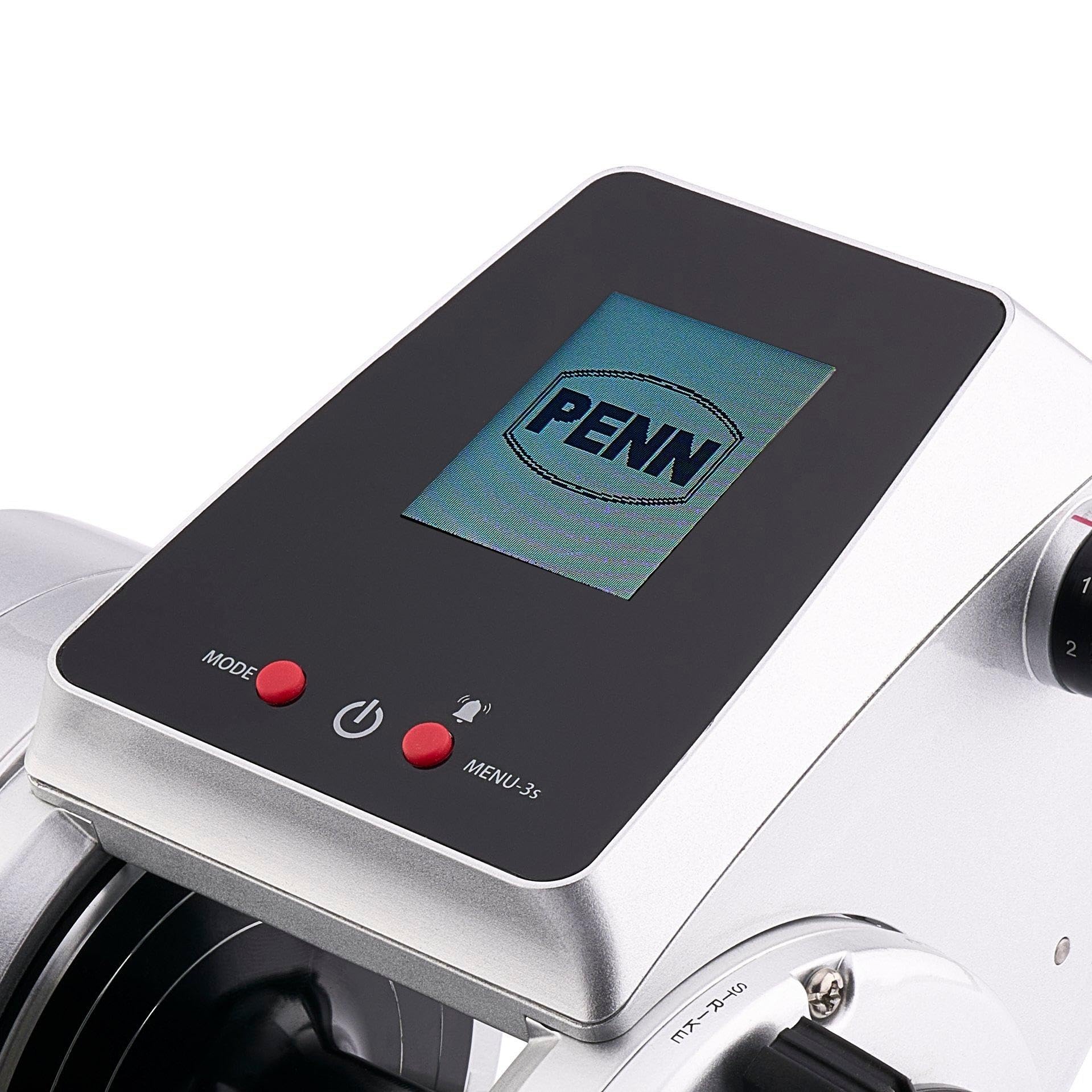 Penn Fathom Electric autostop feature for hands-free retrieval on deck