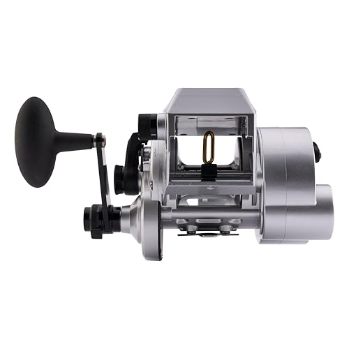 Penn Fathom Electric Reel Kit LED display provides clear readouts on bright days