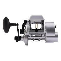 Penn Fathom Electric Reel Kit LED display provides clear readouts on bright days