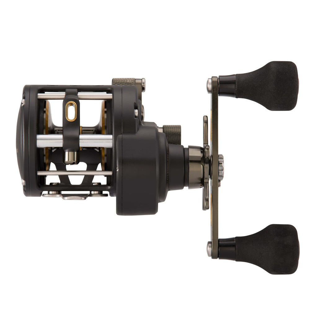 Penn Fathom II full-metal body with fast gear access side plate for quick service.