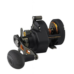 PENN Fathom II gear-access sideplate enables easy in-field maintenance.