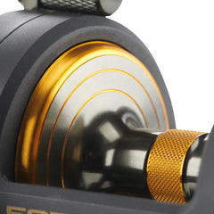 PENN Fathom II in-hand during retrieve demonstrates smooth operation and strong drag