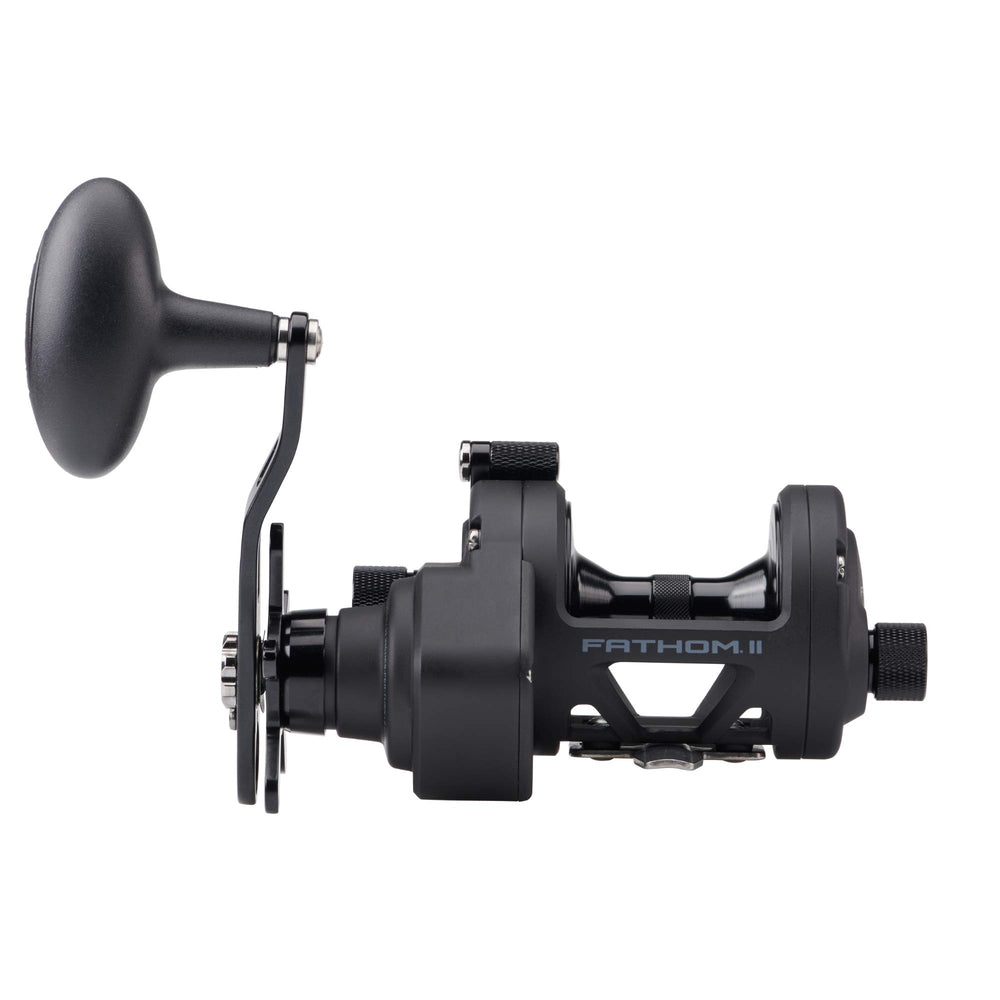 PENN Fathom II live spindle and spool enable long casts with smooth operation
