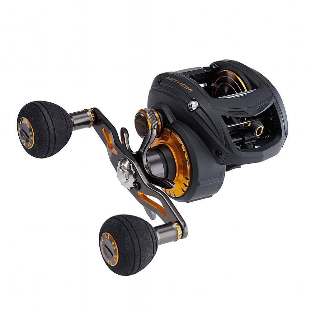PENN Fathom Low Profile Reel Black Gold 9.2 oz - product photo
