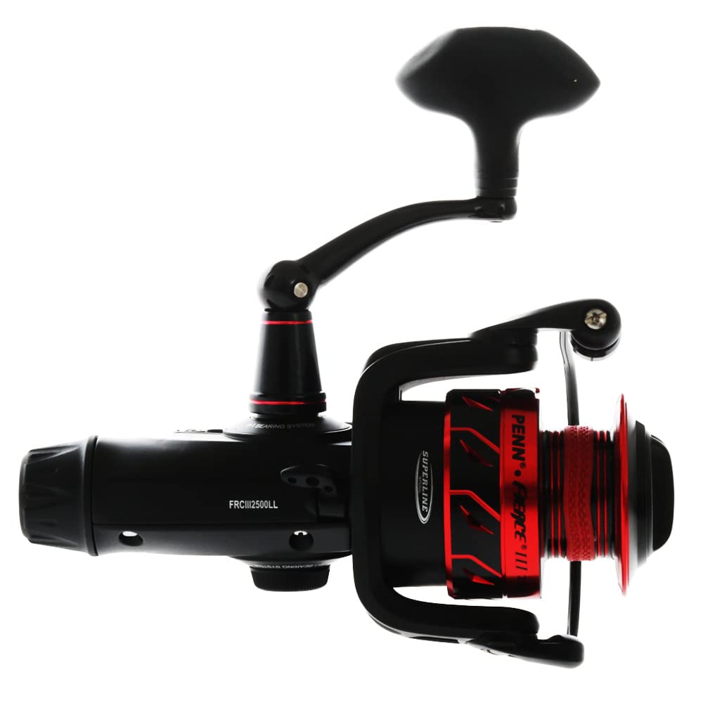 PENN Fierce III 4+1 shielded bearings enable smooth retrieves