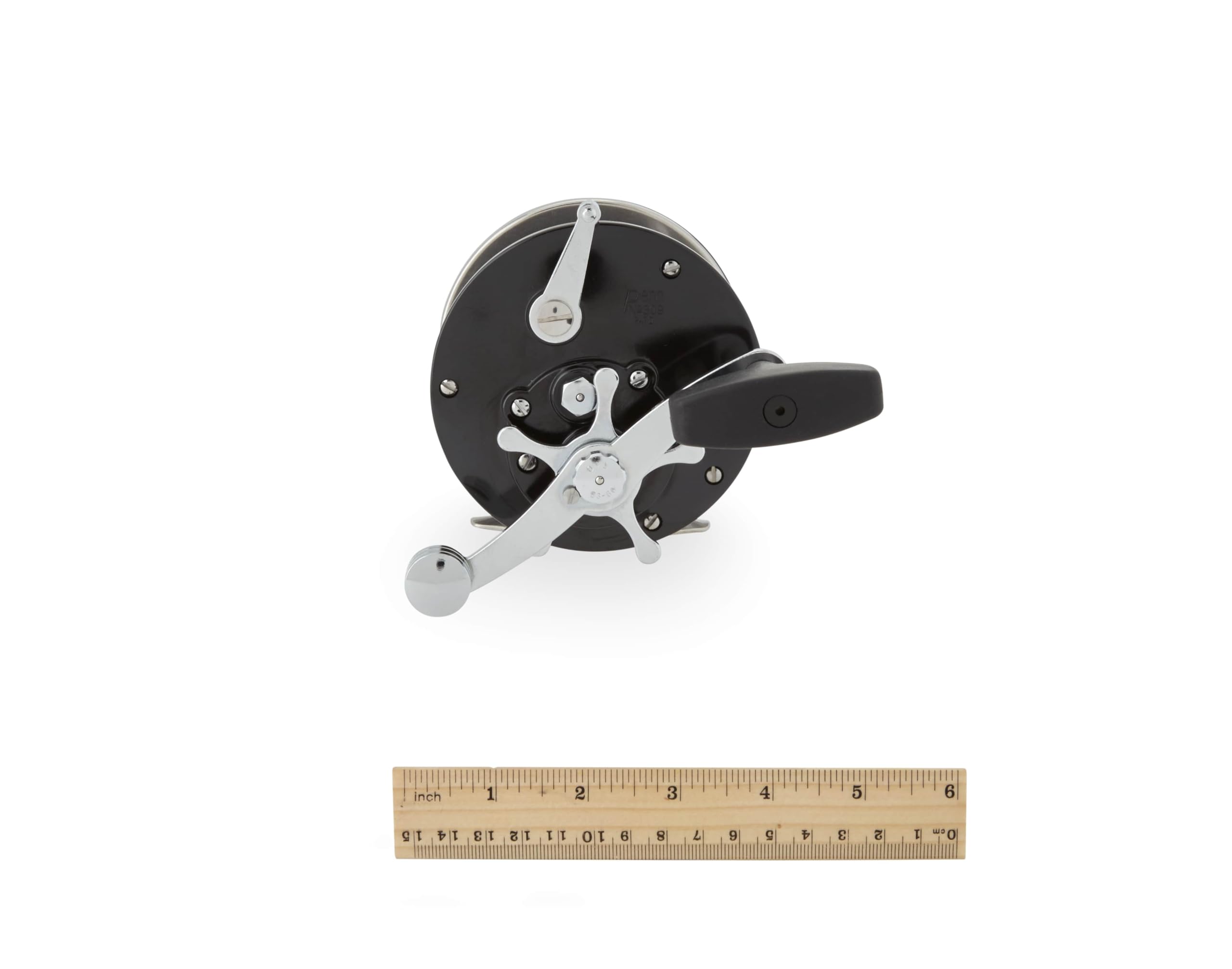 Precision brass main gear and stainless steel pinion gear on PENN reel