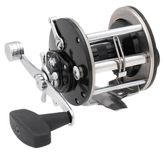 Front angle view of PENN General Purpose Level Wind Reel