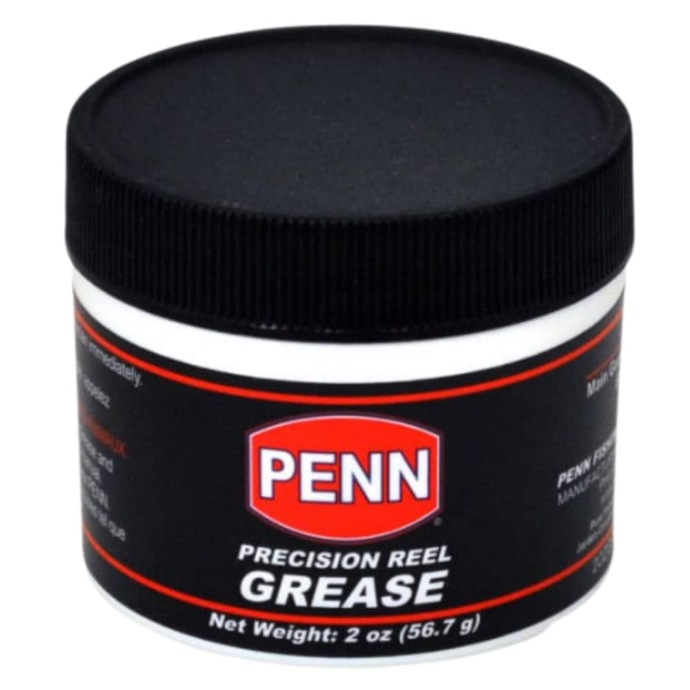 PENN Reel Grease tub front angled for convenient reel maintenance.