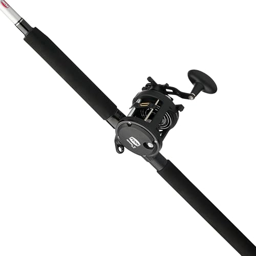 PENN Rival II 6'6" graphite rod demonstrates strength and sensitivity for saltwater anglers.