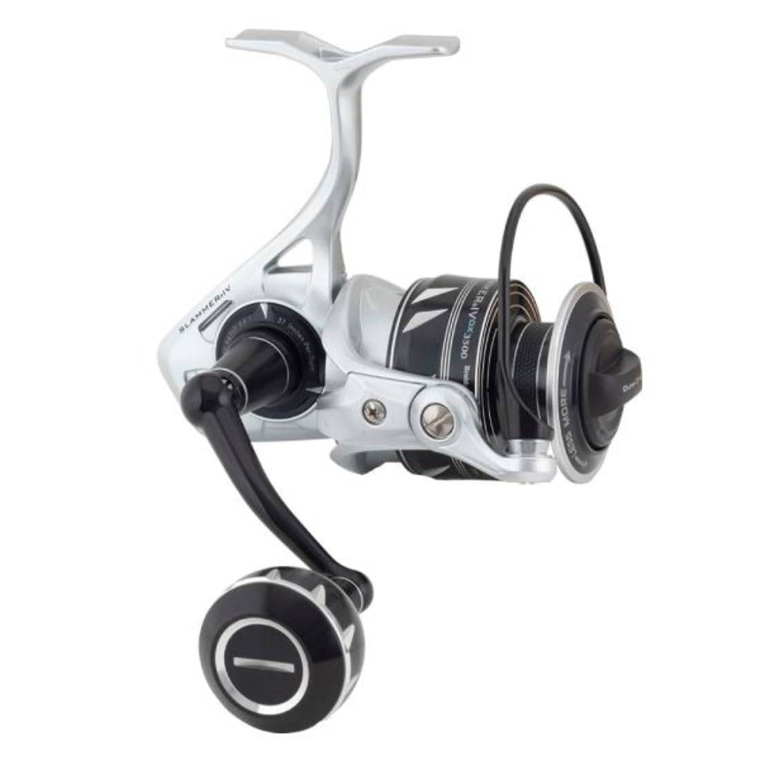 PENN SLAIV2500DX close-up of sealed body highlighting corrosion resistance for saltwater use