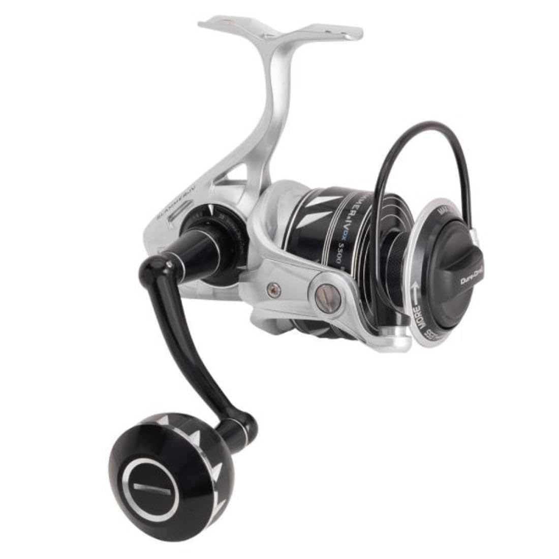 PENN SLAIV6500DX 8+1 stainless steel bearings for ultra-smooth retrieves