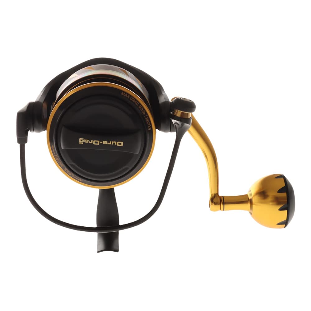 PENN Slammer IV line roller image highlighting hydrophobic roller for smoother casts.