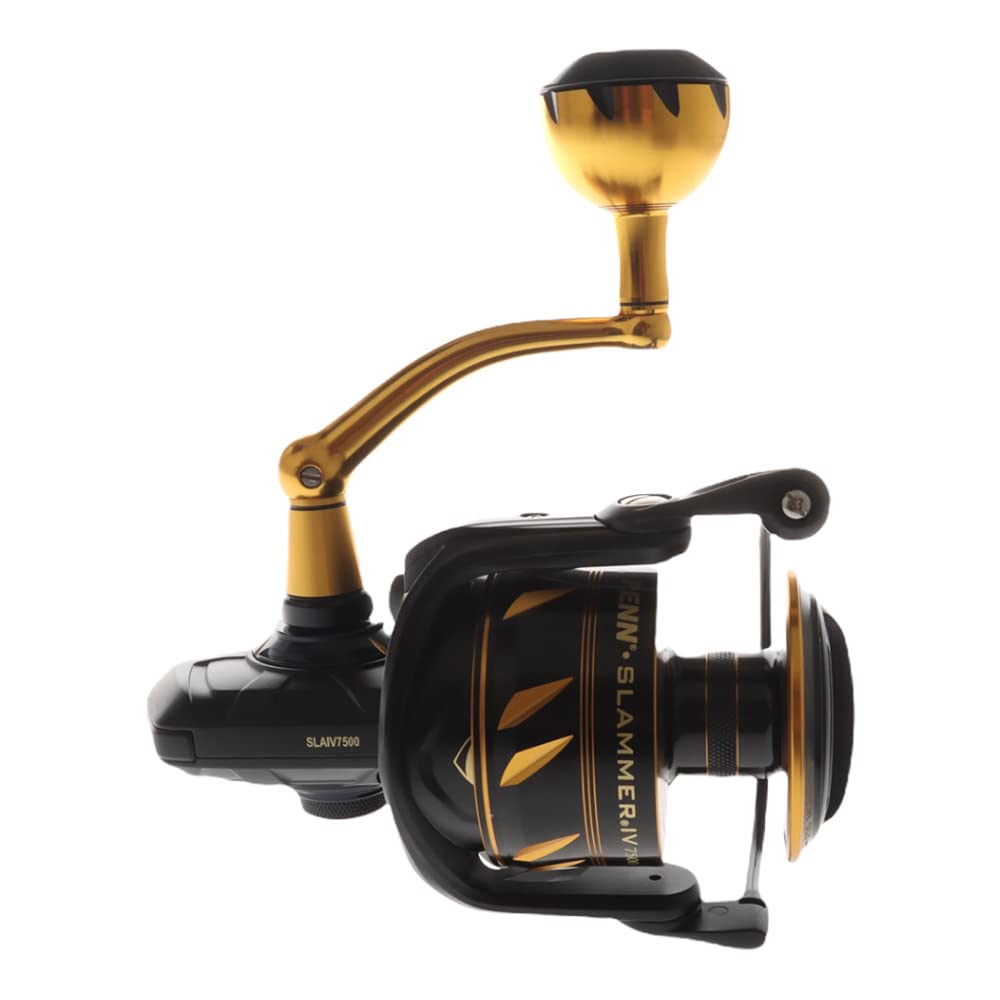 PENN Slammer IV size range graphic illustrating versatile reel sizes.