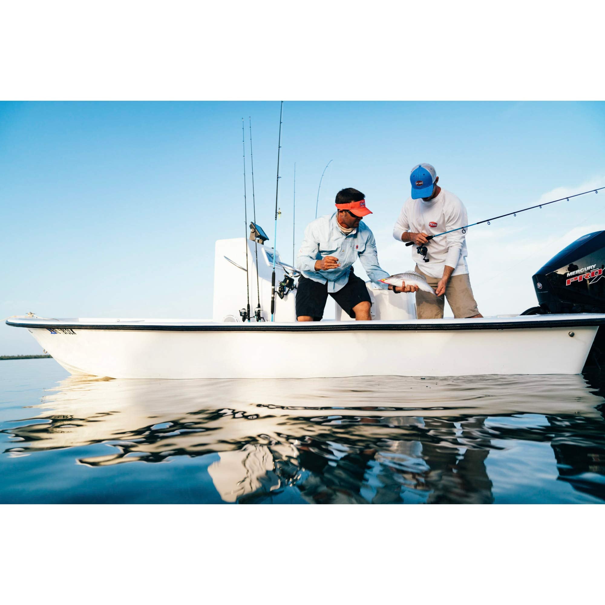 PENN Spinfisher VI precision gear technology shows smooth cranking and reliable performance.