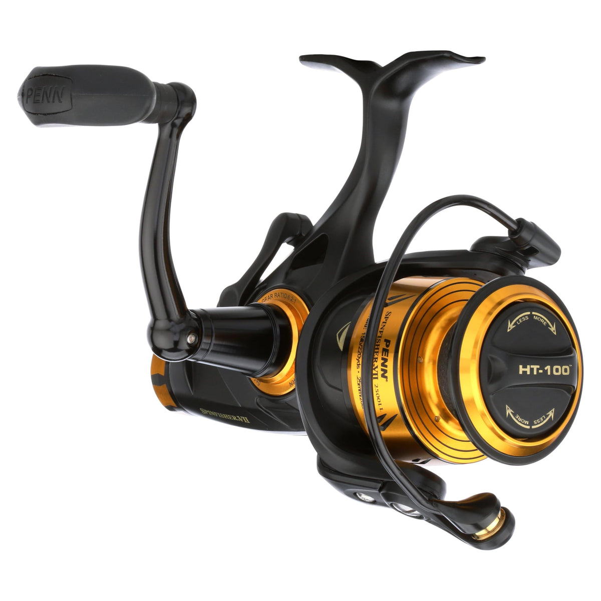 Penn SSVII6500LL Spinfisher VII spool close-up highlighting sealed design for saltwater durability