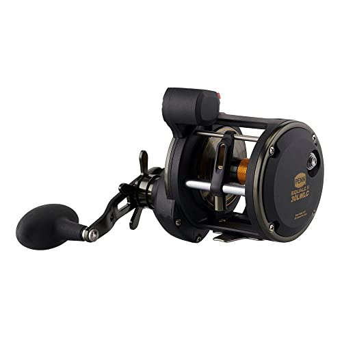 PENN Squall II spool detail shows precision line control for accurate casts