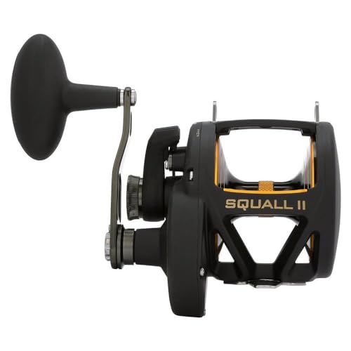 PENN Squall II Dura-Drag system delivers smooth drag under high-pressure fishing