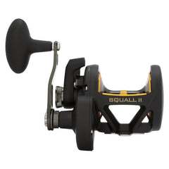 PENN Squall II lever-drag reel stainless gears deliver reliable power during tough fights.