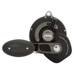 PENN Squall II lever drag with stainless gears supports reliable cranking during battles