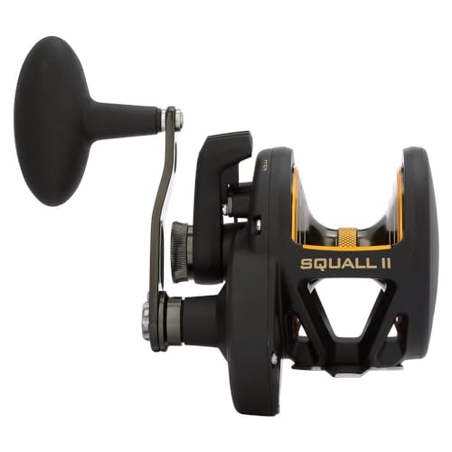 PENN Squall II line capacity spool for precise line management