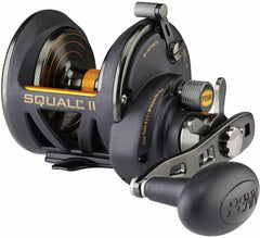 PENN Squall II Versa-Drag System with HT-100 delivers smooth, adjustable drag for demanding catches.