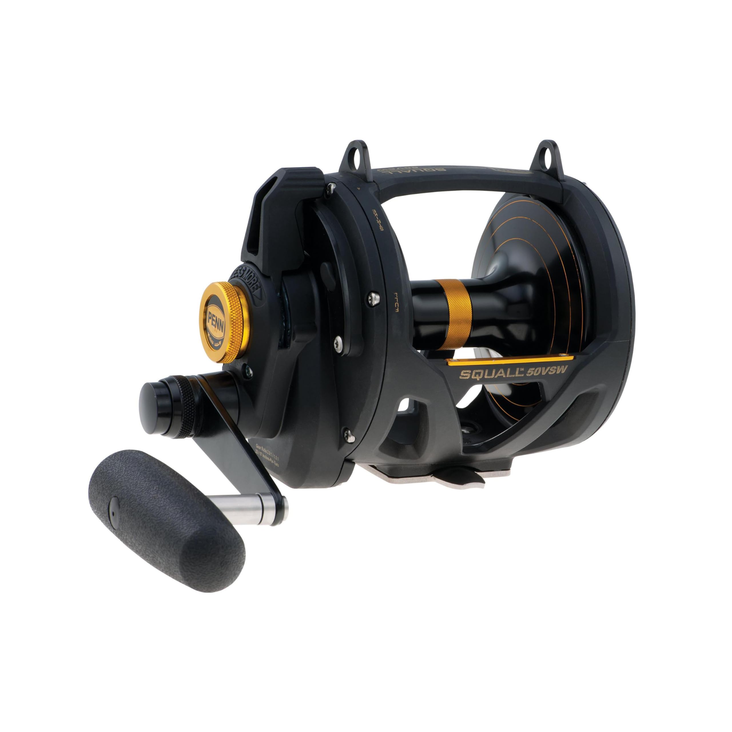 PENN Squall lever drag 2-speed reel for durable control in big-game trolling