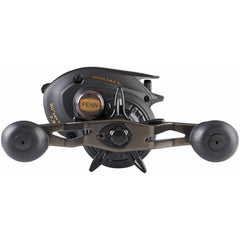 PENN Squall low profile reel in action, ideal for precise retrieves on saltwater trips