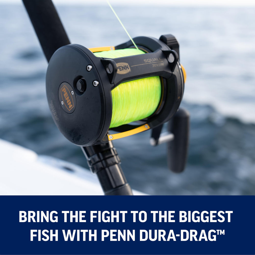PENN Squall stainless bearings deliver reliable performance in saltwater.
