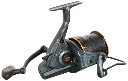 PENN Surfblaster III Longcast reel side profile highlighting forged aluminum spool