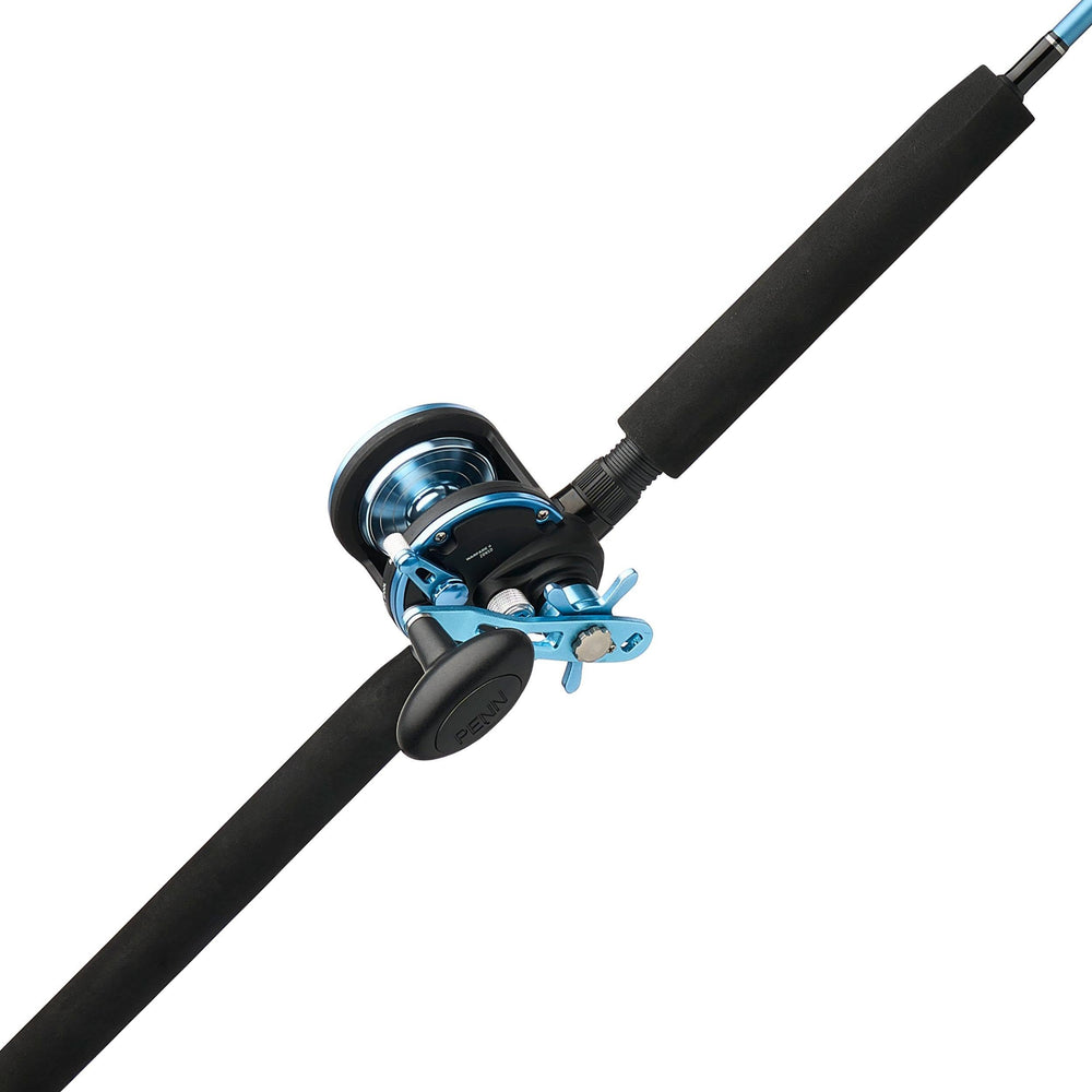 PENN Warfare star drag rod image showcasing durable fiberglass build for versatile freshwater fishing.