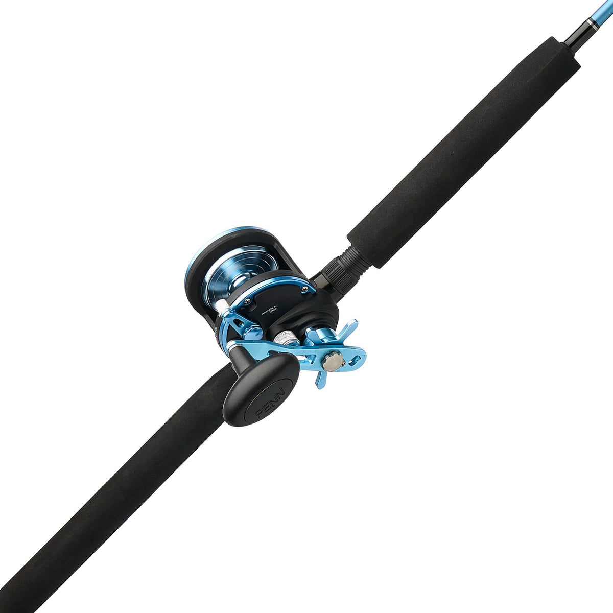 PENN Warfare star drag rod image showcasing durable fiberglass build for versatile freshwater fishing.