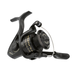 PENN Wrath II graphite body offers lightweight strength for saltwater fishing.