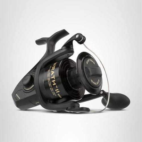 PENN Wrath II spinning reel designed for durable saltwater use in challenging settings.