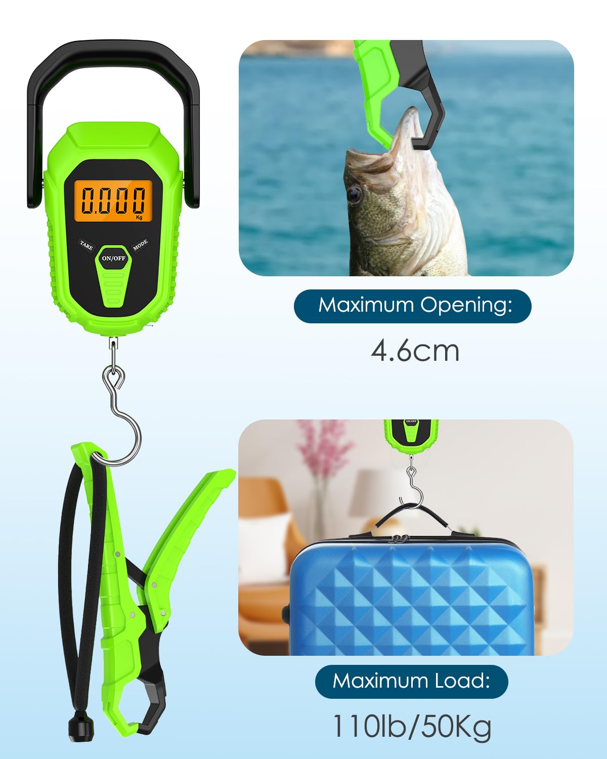 Floating waterproof design of PENTASPI scale
